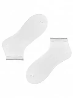 Набор коротких  носков на комфортной резинке (2шт) Conte DTНсм4290 Белый